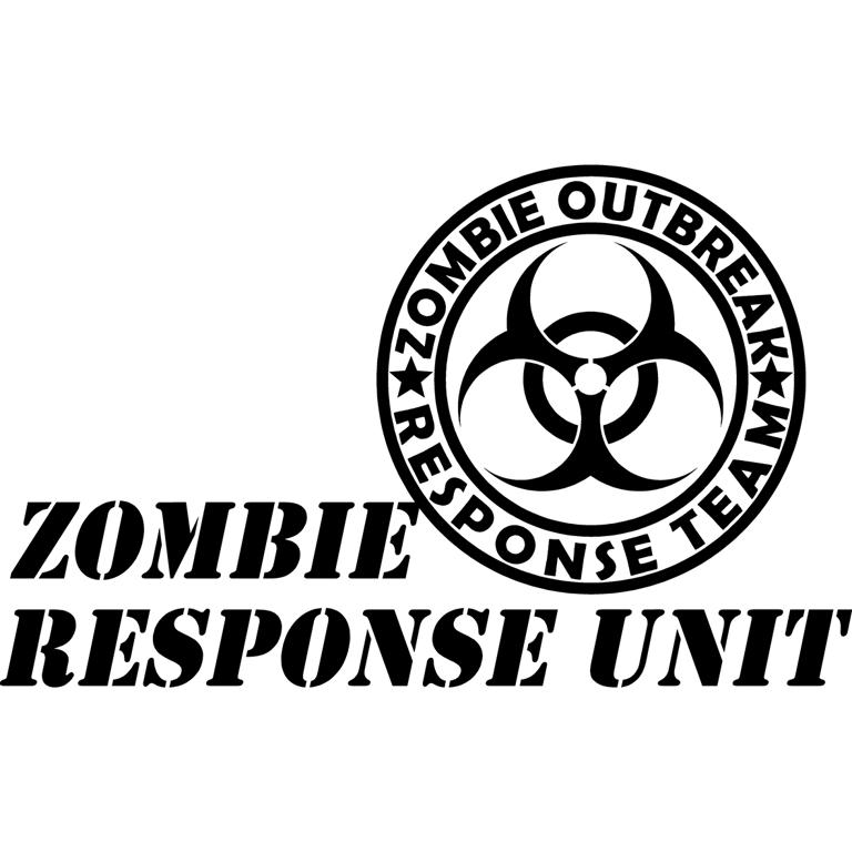 Zombie Outbreak Response Team Response Unit Vehicle Car Sticker Decal 31cm T Ebay 9150