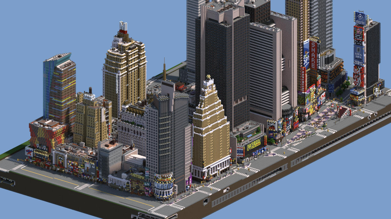 Minecraft new york city map 1.6.4