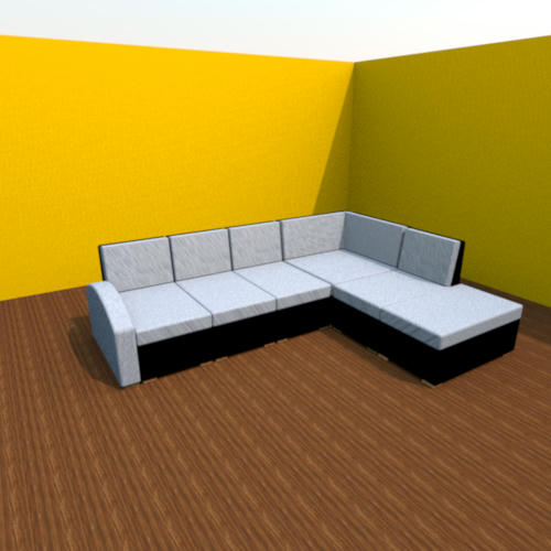 Sweet Home 3D Forum - View Thread - New Model: corner sofa in sections