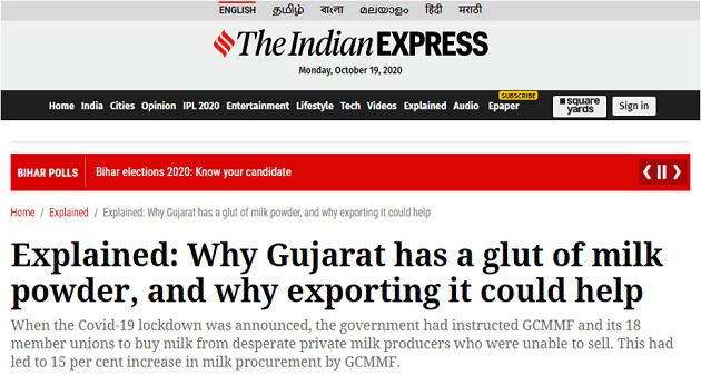 Why Gujarat Has Massive Stock Of Milk Powder – Free PDF Download_5.1