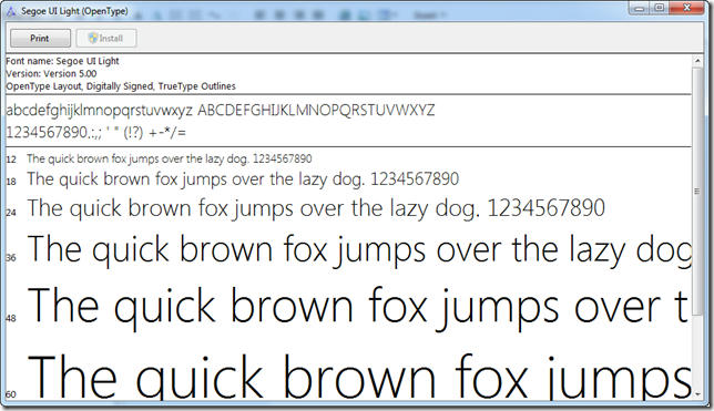 Segoe UI Light