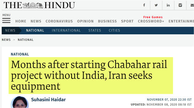 Iran Seeks India’s Help In Chabahar Rail Project – Free PDF Download_5.1