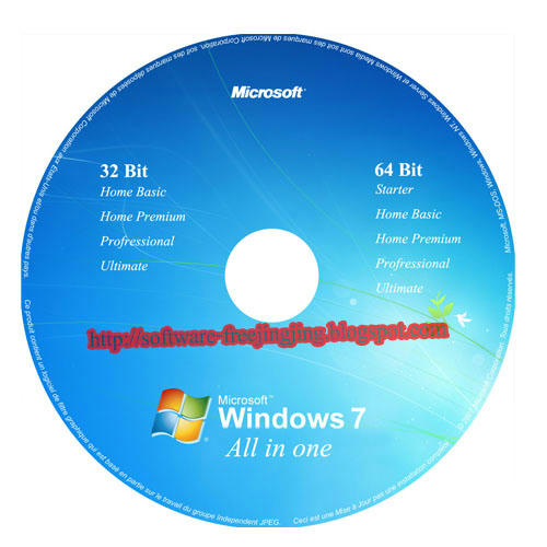 Software-FreeJingJing: Windows 7 All in one (ISO)