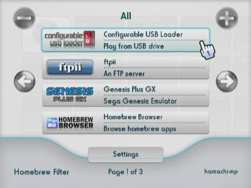 HBF] Themes "HBF_Vista" and "Wii_Menu" - Customize - Wii-Homebrew.com Board