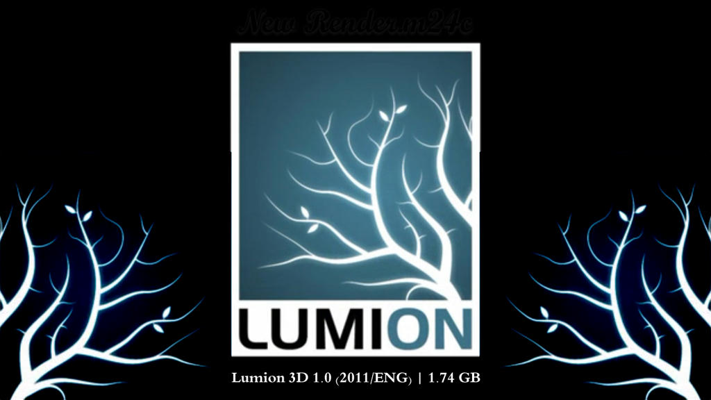 lumion logo black and white