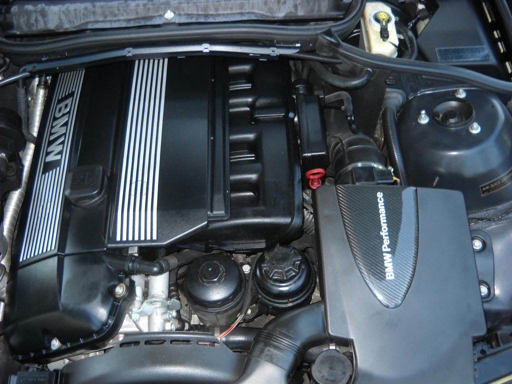 Bmw e46 cold air intake install #7