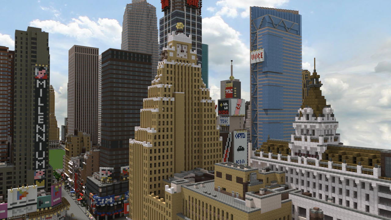 Midtown Manhattan, New York City (DOWNLOAD V2.0) Minecraft Project