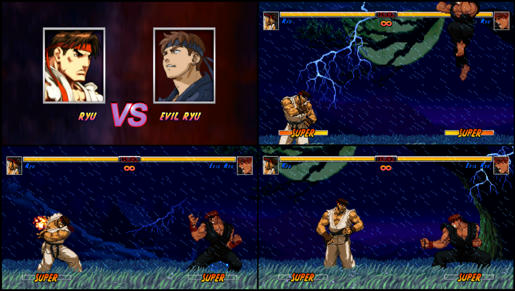 Evil Ryu Street Fighter Alpha [M.U.G.E.N] [Mods]