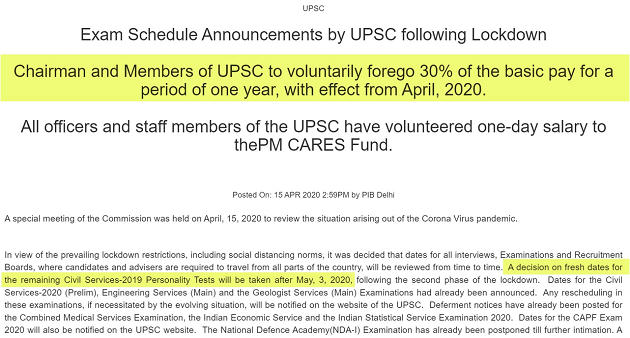 UPSC Prelims 2020 Exam Postponed – Free PDF Download_6.1