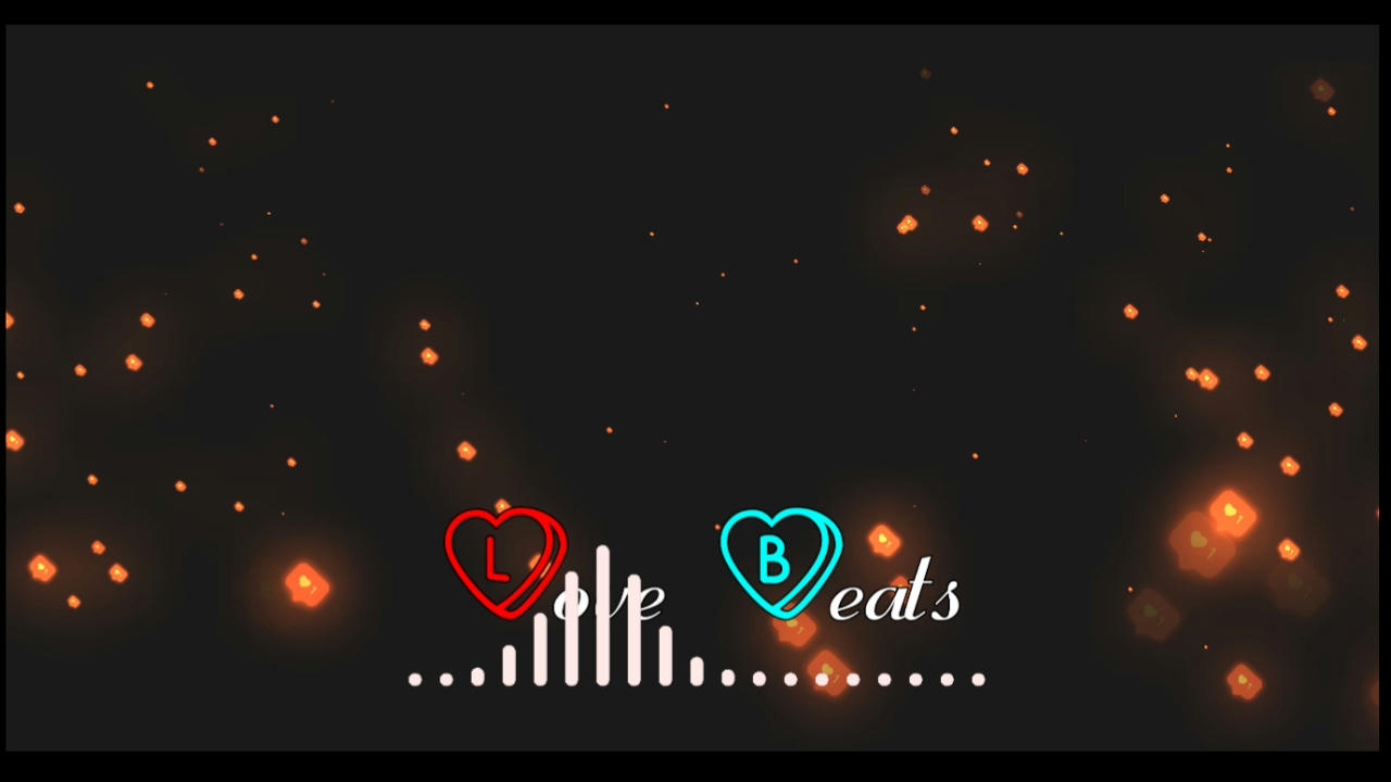 Love beats Avee player template|black screen video