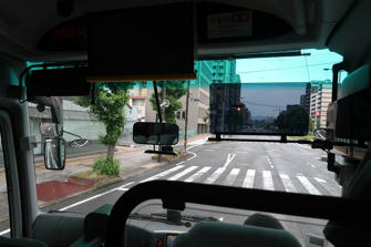 写真（バス前方車窓＠京都市内その1）