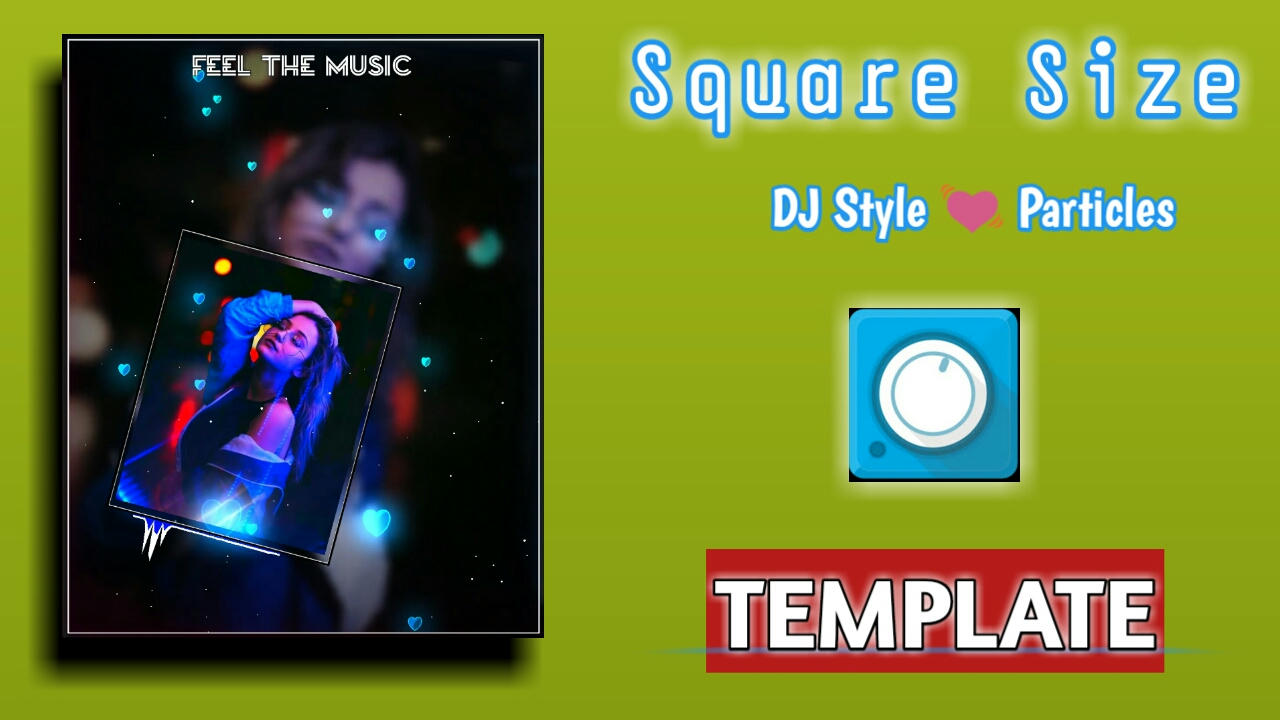 Square size avee player template download