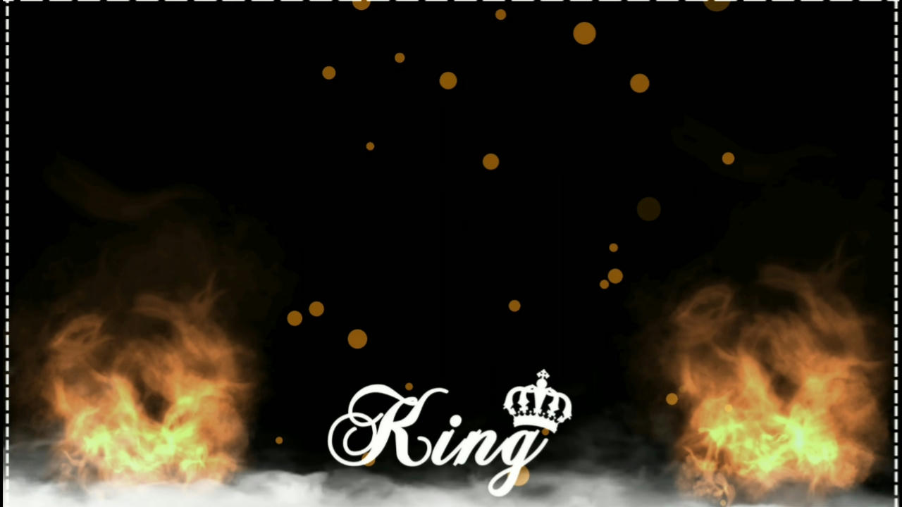 King 🔥 fire effect Avee player template / download