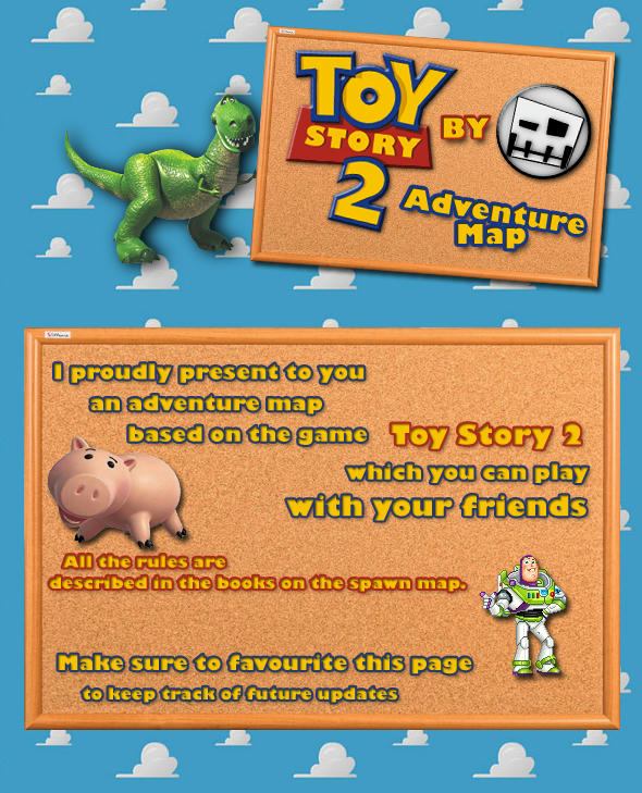 1.16.1 2020 | TOY STORY 2 ADVENTURE MAP Minecraft Map
