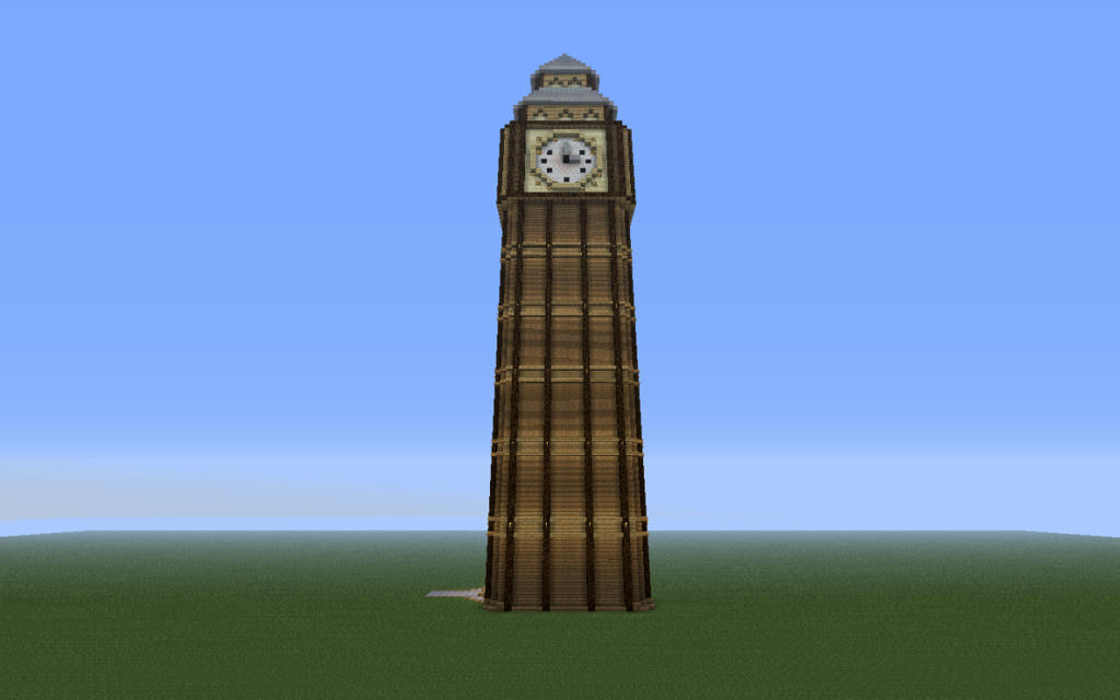 back to the future clock tower minecraft pe