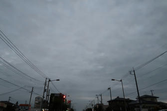 写真（夕方の天空その3）