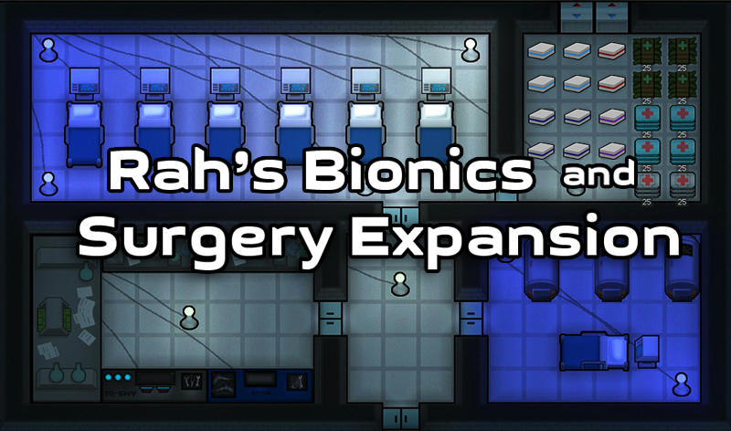 Expanded prosthetics and organ engineering. RIMWORLD Bionics Mod. Rah's Bionics. Rah's Bionics and Surgery Expansion. Головной передатчик Advanced Bionics.