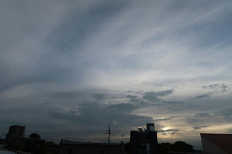 写真（夕方の天空その4）
