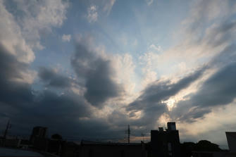 写真（夕方の天空その4）