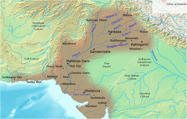 Indus Valley Migration From West To East - Free PDF Download