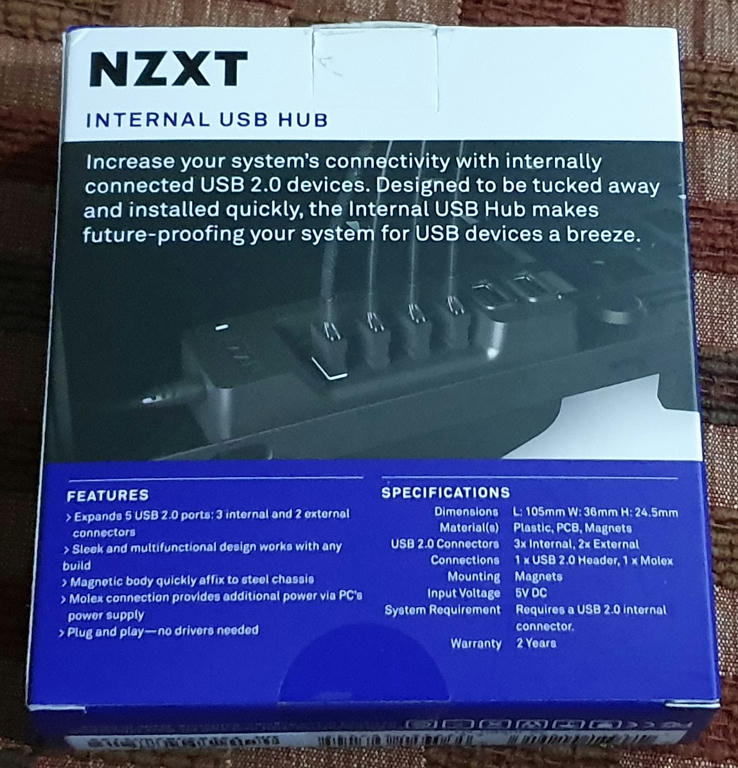 Контроллер nzxt internal usb hub ac iusbh m3 обзор