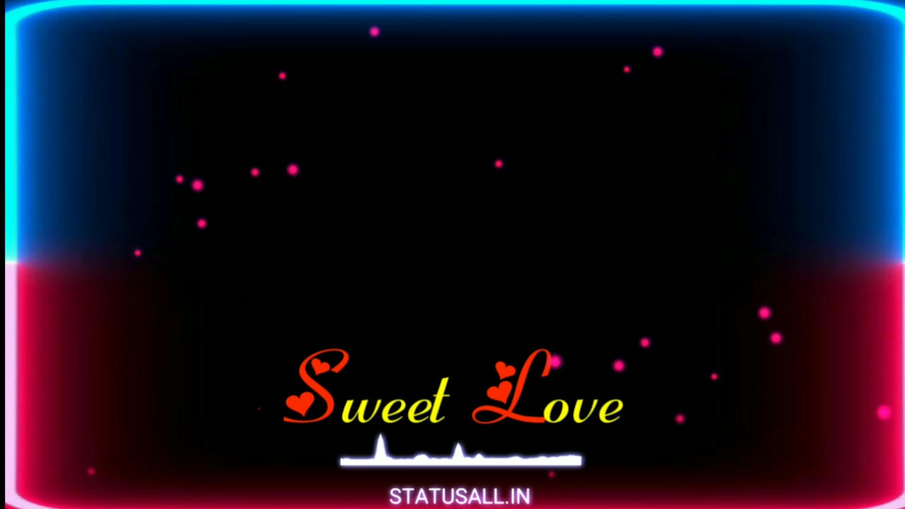Lighting effects sweet love Avee player template download