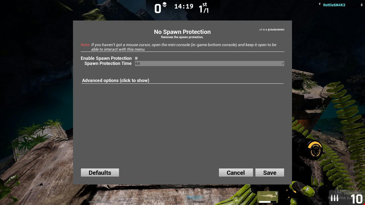 No Spawn Protection Mutator Bp Updated 17 07 15 Unreal Tournament Forums